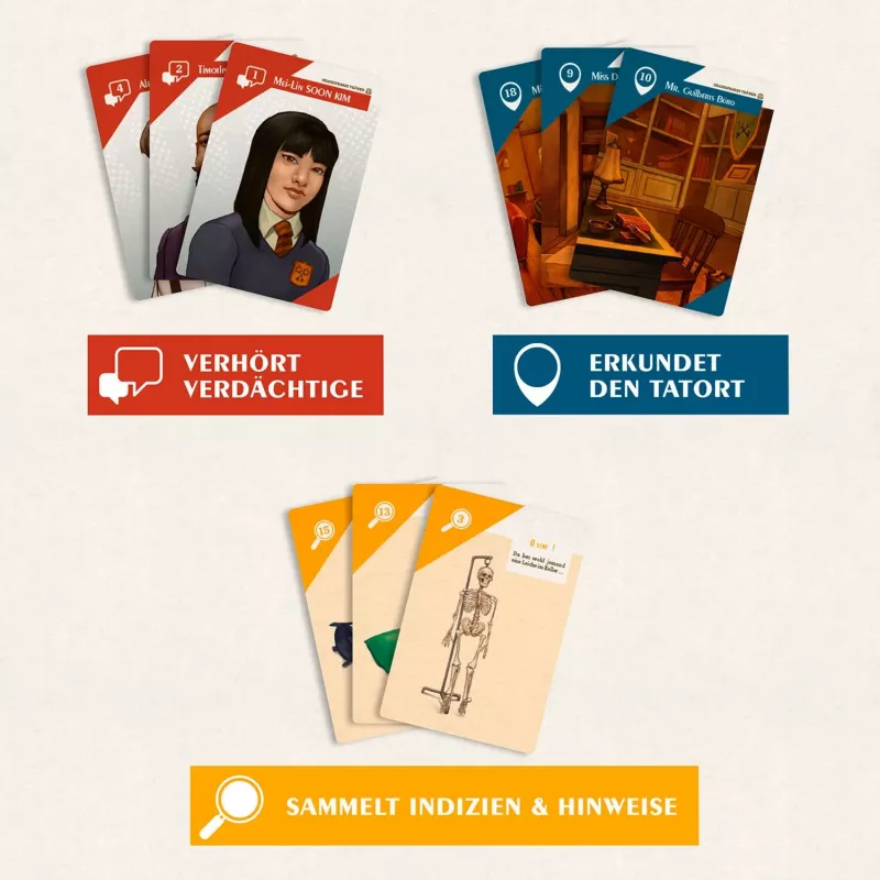 Suspects: Shakespeares Tears, jogo de cartas