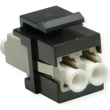 Keystone de fibra ótica ROLINE LC/LC duplex multimodo – fibra multimodo – duplex