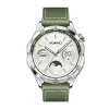 Relógio inteligente HUAWEI WATCH GT 4 46 mm, 1,43" AMOLED, GPS, até 14 dias de bateria, Android e iOS, aço inoxidável, verde