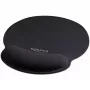 Tapete de rato ergonómico Delock com apoio de pulso preto 252x227 mm