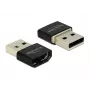 Adaptador MHL Delock HDMI-A fêmea > USB Type-A macho preto