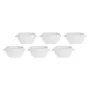 Conjunto de pratos de sopa LA PORCELLANA BIANCA P001500916 — 6 peças, branco, 12,5 cm de diâmetro