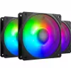Conjunto com 3 ventoinhas COOLER MASTER Mobius 120P ARGB