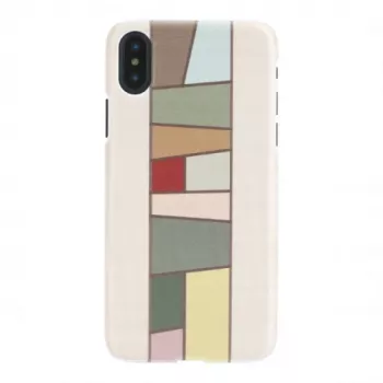 Capa para smartphone man and wood para iPhone X/XS — branco