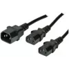 Cabo de acoplamento C13 ShiverPeaks C13/2 x C13 F/M 1,8 m