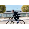 Capacete de bicicleta HJC CALIDO branco/prateado, tamanho M (55–59 cm), In-Mold, 4 aberturas de ventilação, sistema SELFIT, 280 g