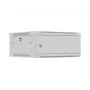 Armário de instalação 19 polegadas para montagem na parede LANBERG 4U 600x600 mm, cinzento