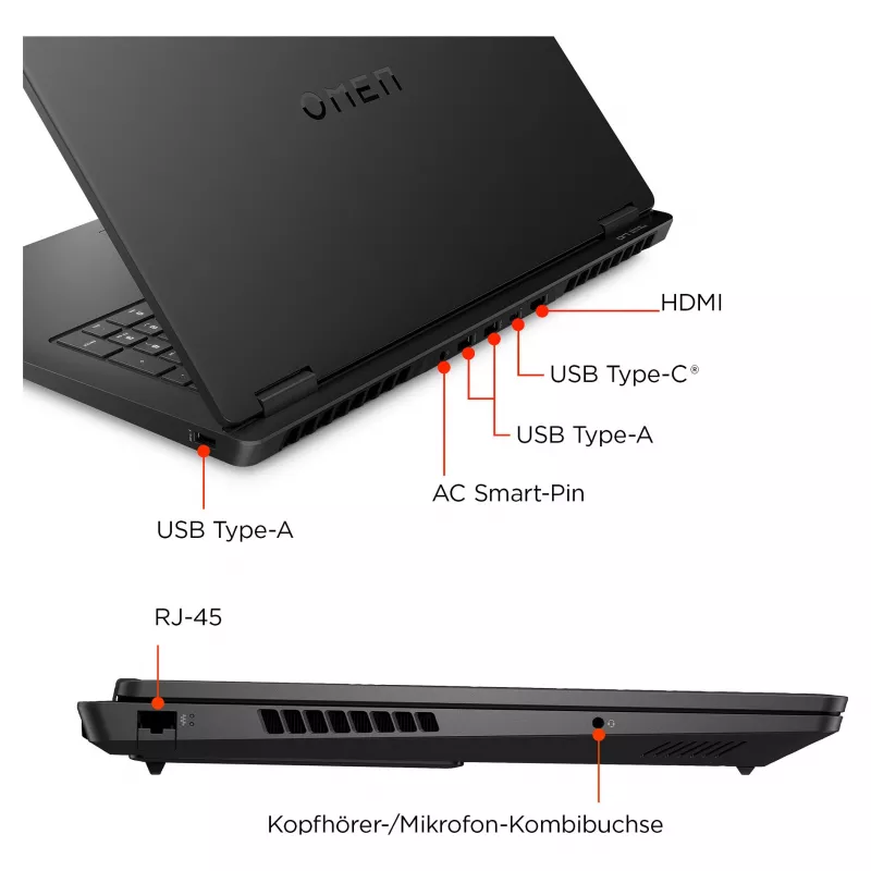 HP OMEN Portátil de gaming 17,3