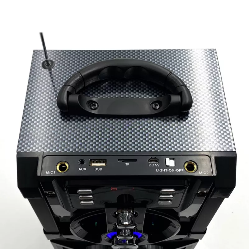 Altifalante estéreo portátil Media-Tech PARTYBOX BT MT3150 preto