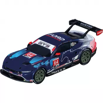 Carro CARRERA 50051019 hybrid Ford Mustang GT3 No.64 – bateria integrada, idade recomendada 12+