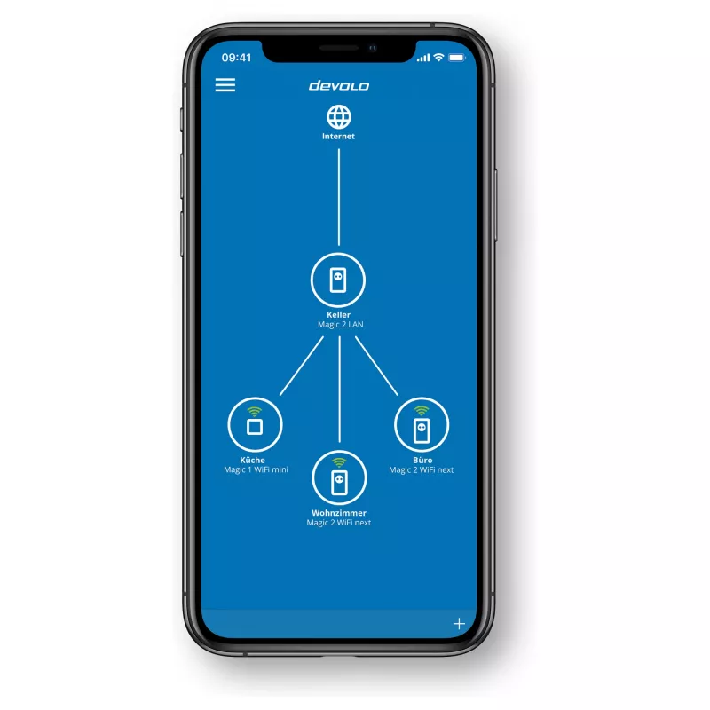 Magic 2 WiFi next Multiroom Kit, Powerline 3 Adaptador