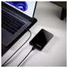 Disco rígido portátil 1 TB recondicionado, disco rígido externo (preto)