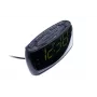 Rádio-despertador Adler AD 1121 — rádio-despertador, sintonizador FM/AM, visor LED, backup a pilhas, preto