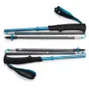 Bastões de trekking Distance Carbon Z, equipamento de fitness antracite/azul, 1 par, 105 cm