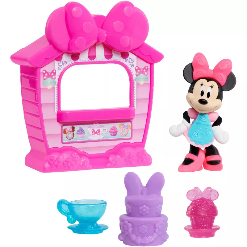 Disney Junior Minnie Mouse Conjunto de Brincar Sweet Treats, Figura de Brinquedo