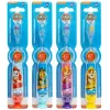 Conjunto de escovas de dentes intermitentes Paw Patrol para criança com ventosa, 4 unid., cores sortidas