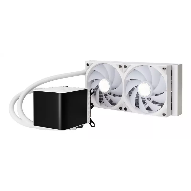 Conjunto de refrigeração líquida para processador TRYX PANORAMA ARGB 240 12 cm branco 1 unid.