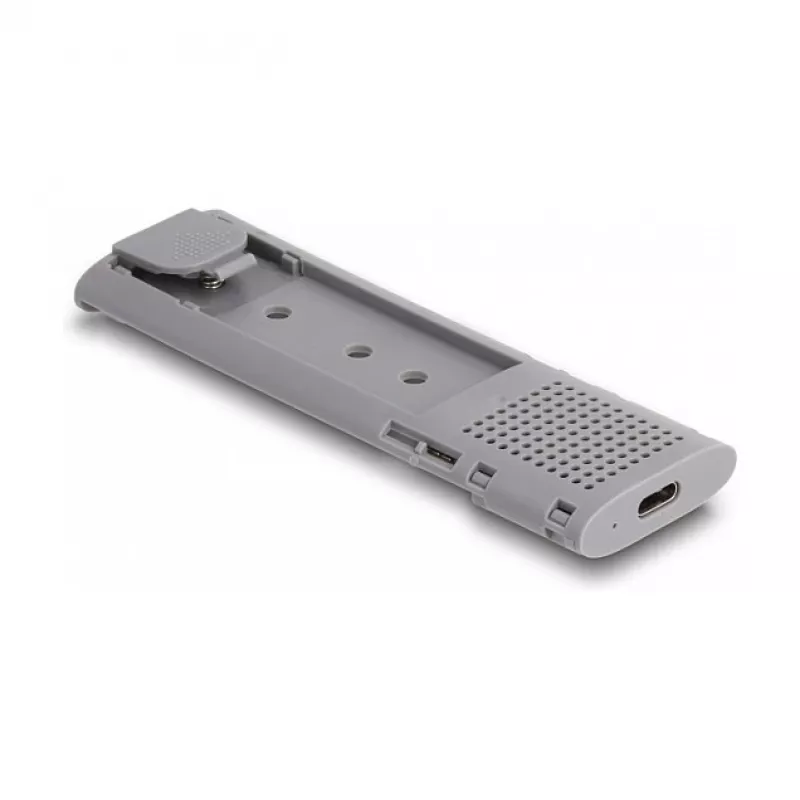 Caixa para SSD DeLOCK externa USB Type-C combo para SSD M.2 NVMe PCIe ou SATA sem ferramentas