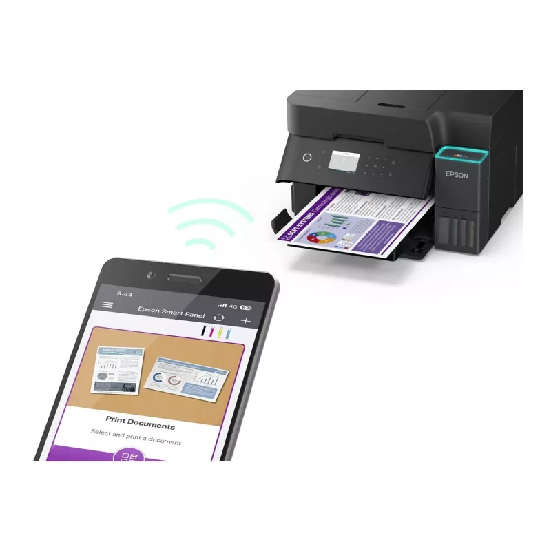 Epson EcoTank ET-3950 Jato de tinta A4 4800 x 1200 DPI 35 ppm Wi-Fi
