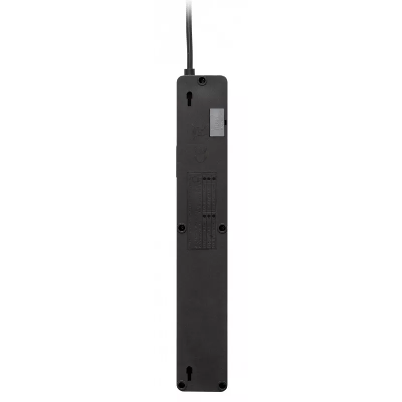LESTAR ZX 510 G-A K.:CZ 5,0M proteção contra sobretensões preto 5 saídas AC 230 V 5 m