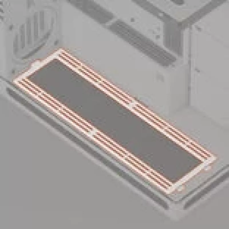 Suporte inferior para ventoinhas HAVN HS 420 - branco