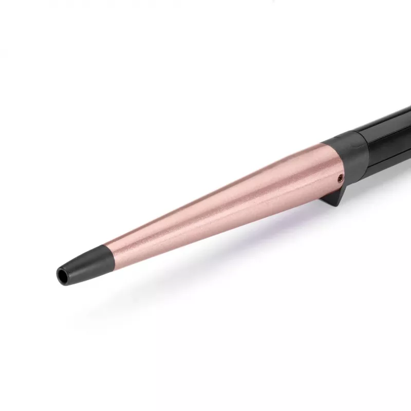 BaByliss Conical Wand ferro de caracóis quente preto, rosa 98.4 (2.5 m)