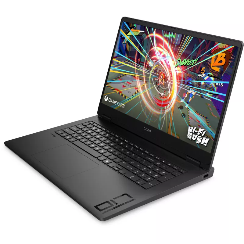 Portátil gaming HP OMEN 17,3 QHD IPS Ryzen AI 9 365 32GB/1TB RTX 5060 240Hz nOS 17-db1495ng - Layout do teclado possivelmente alemão