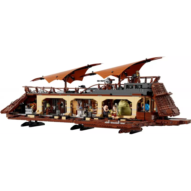 Conjunto LEGO Star Wars Jabba's Barge 75397 – 3943 peças, 11 minifiguras, idade 18+