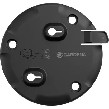 Aspersor circular Gardena 16022-20 preto alcance de aspersão ajustável
