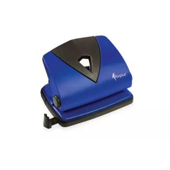Perfurador Forpus, azul, até 30 folhas, metal 1101-023