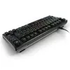 Teclado Sharkoon SGK25 Home USB QWERTZ alemão preto 75% RGB LED