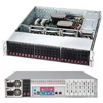 Supermicro SC216 BE1C-R920LPB - Rack - montável em rack - 2U - ATX melhorado e expandido - SATA/SAS - Hot-Swap 920 Watt - preto