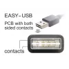 Cabo USB DeLOCK EASY-USB 2.0-A 5m preto