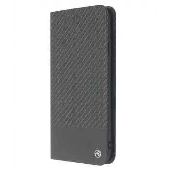 Capa tipo livro Tellur Carbon para iPhone XS – preto