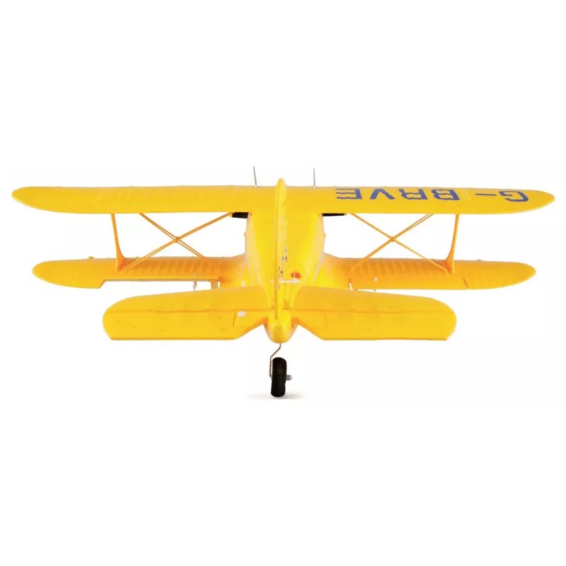 Avião RC Amewi AMXFlight Beech D17s 3D/6G RTF — amarelo, modelo pronto a voar