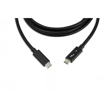 Cabo Thunderbolt Lenovo 4Z51A40455 — 2 m, 40 Gbit/s, macho para macho, preto