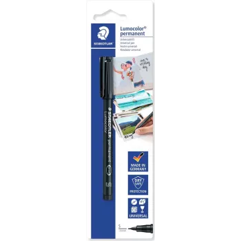 Caneta de fibra Staedtler 313-9 BK-1 tinta de alta qualidade