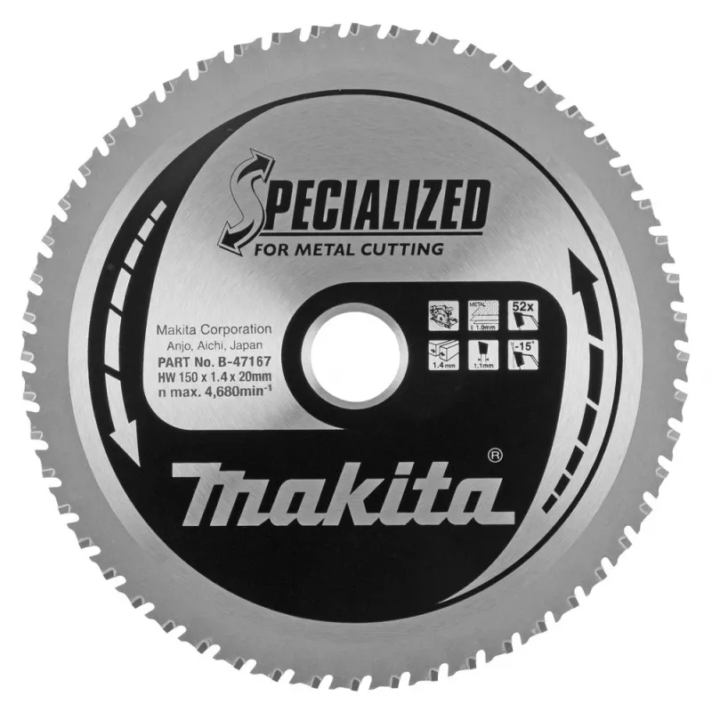 Makita B-47167 Disco de serra circular 1 unid.
