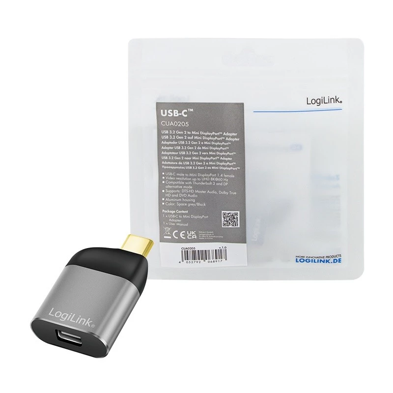 Adaptador USB Type-C para mDP/B, 8K