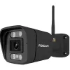 Foscam V8P câmara WiFi bullet para exterior, 8 MP 4K (3840x2160), WiFi dual-band, foco, sirene, visão noturna, preta