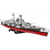 COBI 4839 Historical Collection conjunto de blocos de construção couraçado Tirpitz, 2810 elementos, 1:300