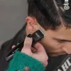 Máquina de cortar cabelo Wahl ChroMini preta sem fios, bateria NiMH, modelo 1591-0466