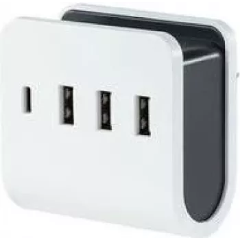 Carregador para dispositivos móveis REV 0020820103 preto branco