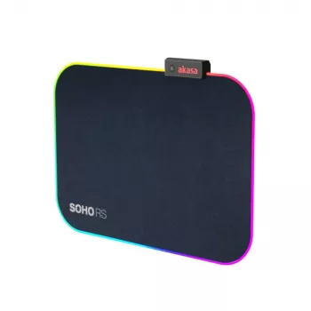 Tapete de rato Akasa SOHO R Gaming preto