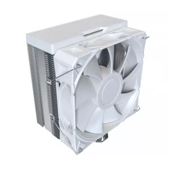 Dissipador de CPU Montech NX400, ventoinha de 120 mm, branco, dimensões 156×74×120 mm, TDP 270 W