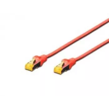 Cabo de rede Digitus CAT 6A S/FTP RJ-45 Cat6a 2m vermelho