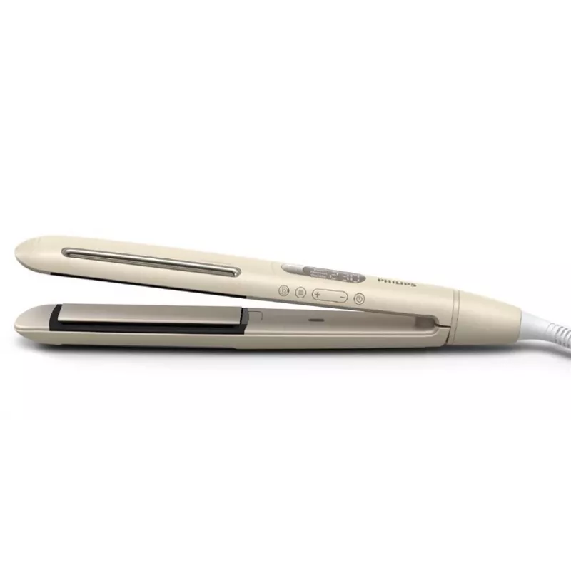 Aparelho de styling de cabelo Philips série 8000 BHS838/00 ferro de alisar bege quente 1800 W 2 m