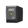 Green Cell PowerProof UPSLM360 650VA / 360W UPS Line-Interactive com LCD, 12V 7Ah