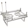 Caixa de bancada Mini Streacom BC1 Mini V2 prateado — estrutura compacta de open-frame