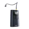 Baseus PrimeTrip VA1 compressor de pneus portátil, 75 W, 2 em 1 com lanterna e power bank de 6000 mAh, preto
